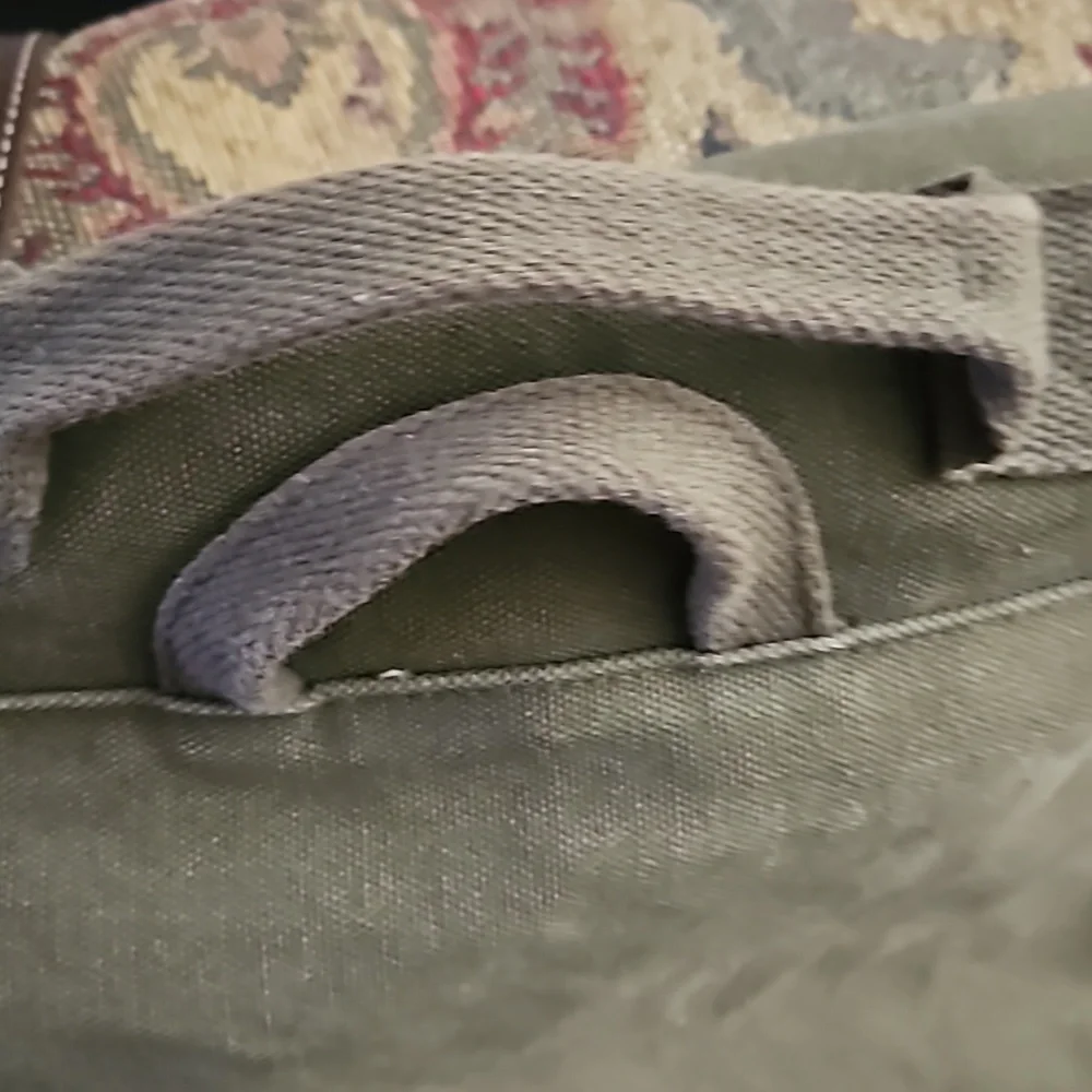 Element Vintage Messenger Bag, olive green, great condition - Picture 7 of 10